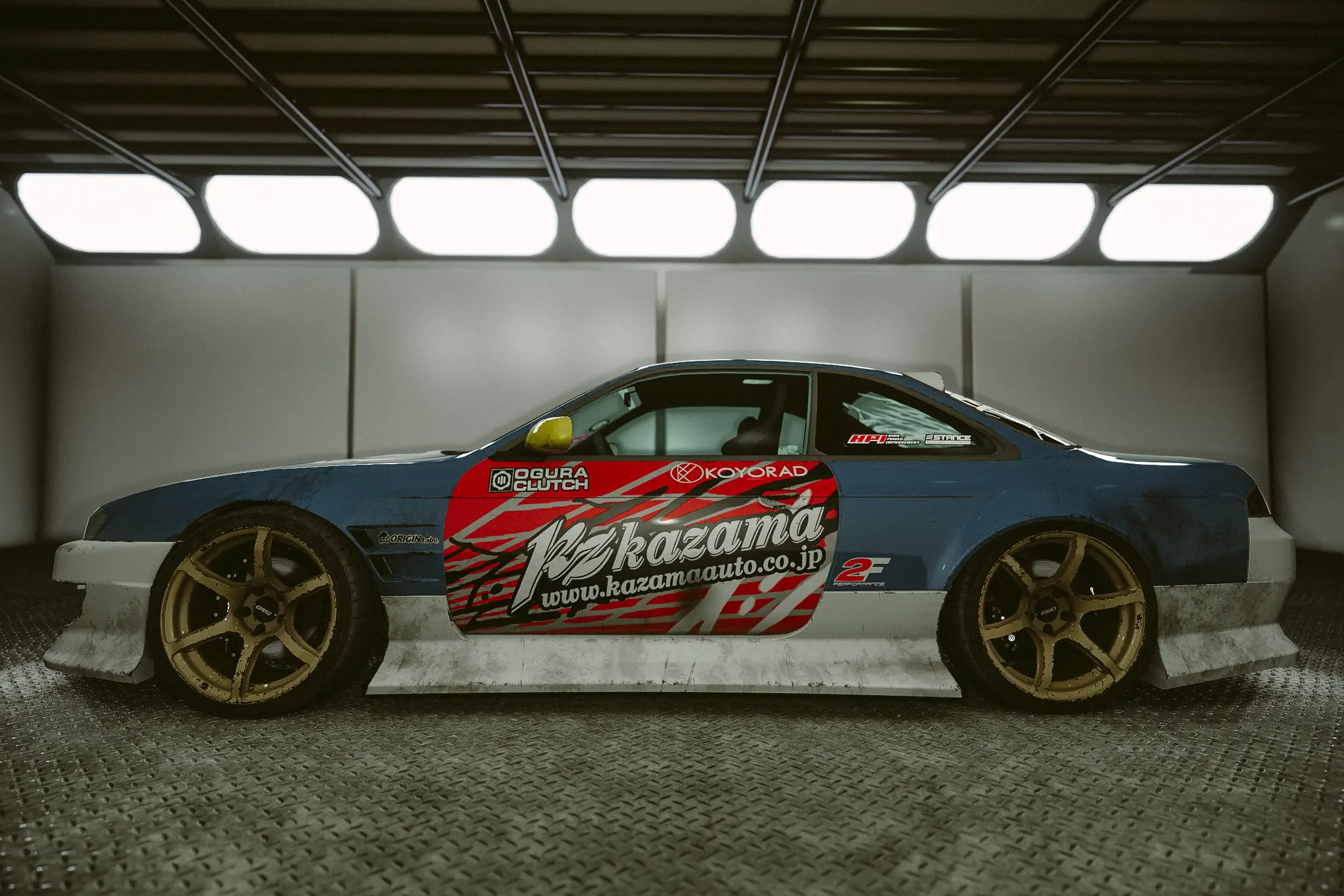 SD061 S14 Kouki Street Car For Assetto Corsa